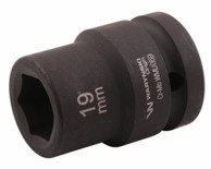 WARYŃSKI 3/4" šesterokutni udarni ključ, 19 mm, CrMo, DIN 3129
